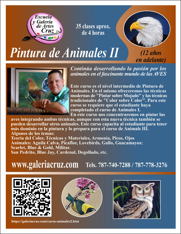 Curso de Pintura de Animales II